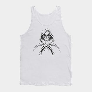 Death with scythe knives Tank Top